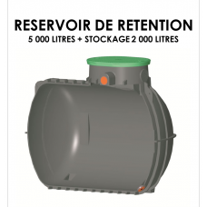 Réservoir de rétention 5000 litres stockage 2000 litres-20