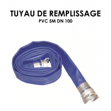 Tuyaux de remplissage PVC 5m DN 100-20