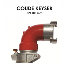 Coude Keyser DN 100 mm-20