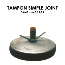 Tampon simple joint diamètre 36/48mm 0,5 bar-20