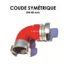 Coude symétrique DN 40-20