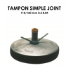 Tampon simple joint diamètre 110/120mm 0,5 bar-01