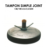 Tampon simple joint diamètre 138/148mm 0,5 bar-01