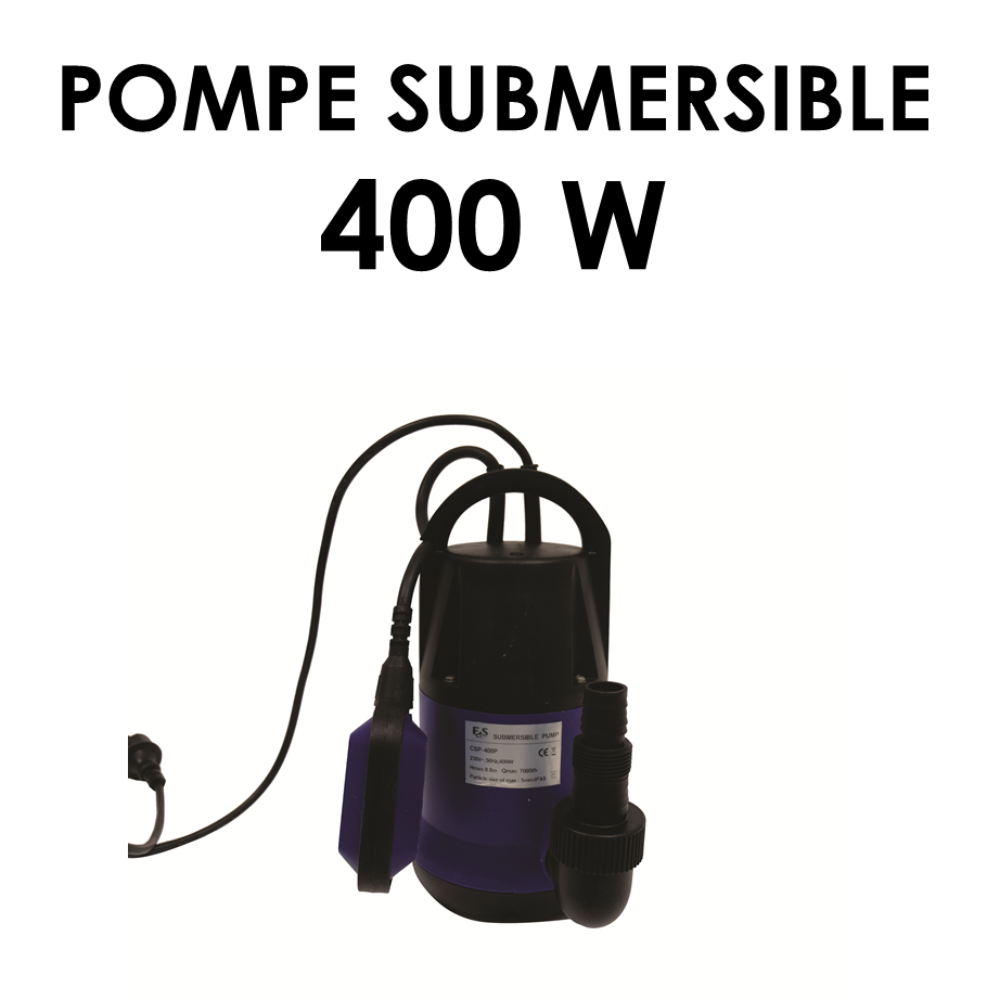 Pompe submersible 400 W-02