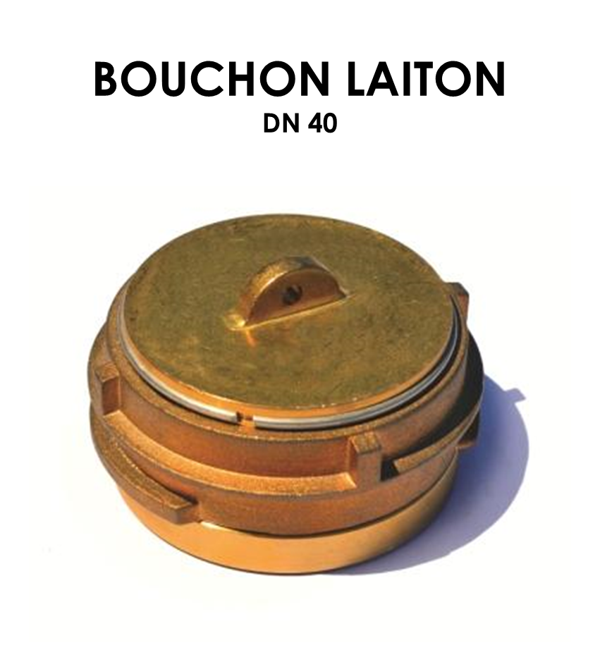 Bouchon laiton DN 40-01